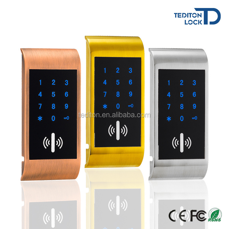 Electronic Keyless Smart Combination Code Locker Locks For Spa Hotel Gym Locker