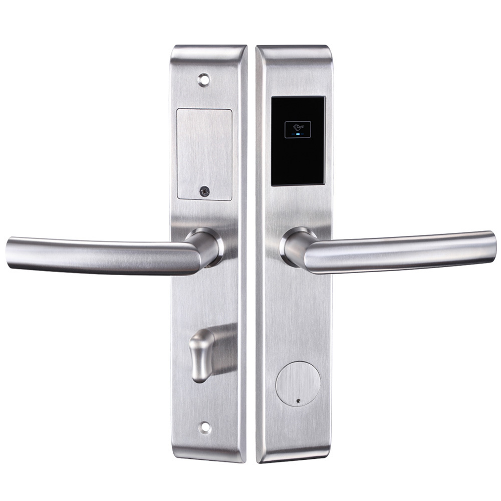 Best brand door locks Split door Handle design Home keypad digital entry door lock with Euro Mortise