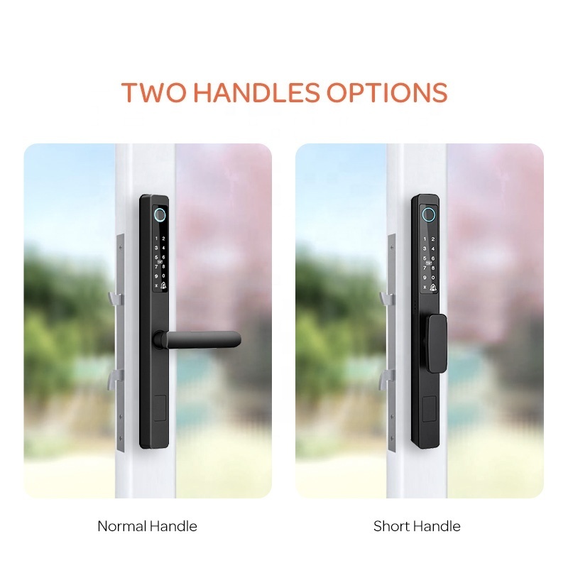 Waterproof Outdoor Digital Biometric Smart Fingerprint door lock for Hotel Airbnb Apartment Home