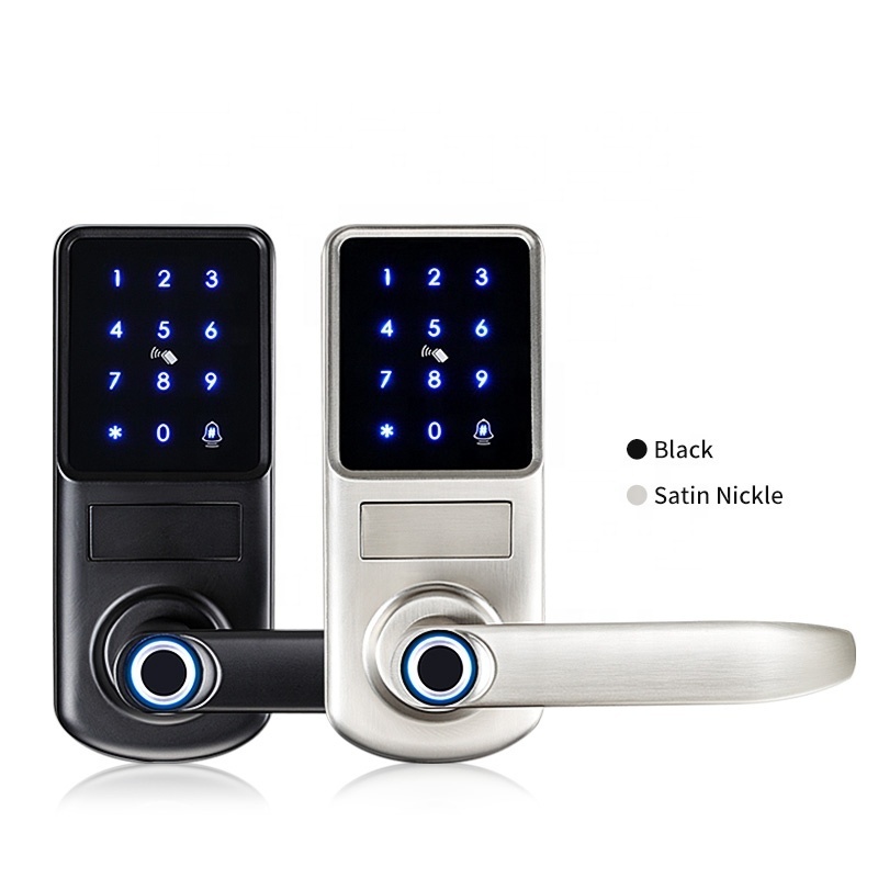 Best Price Waterproof Security Biometric Fingerprint Keyless Door Lock with Tuya APP Smart Life