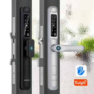 IP65 Waterproof Outdoor Aluminum Sliding Door Lock Digital Password TTlock Tuya Wifi Smart Lock For Aluminum Door