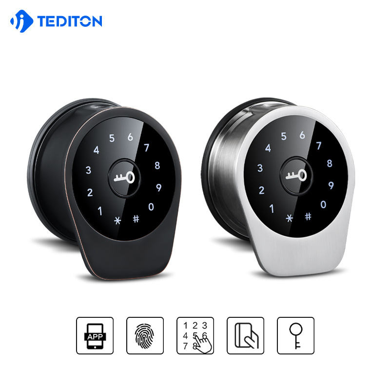 Upgrade Smartphone Wifi Digital Commercial Biometric Fingerprint Keypad smart door lock by TTlock APP