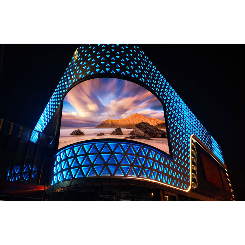 P5 P6 P8 P10 full color waterproof large  giant videotron panel outdoor billboard board huge led screen display