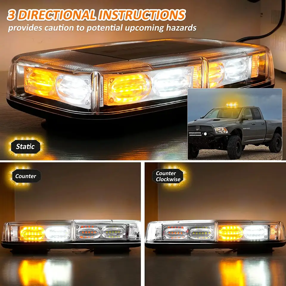 truck car emergency strobe flashing warning light car led warning light bar