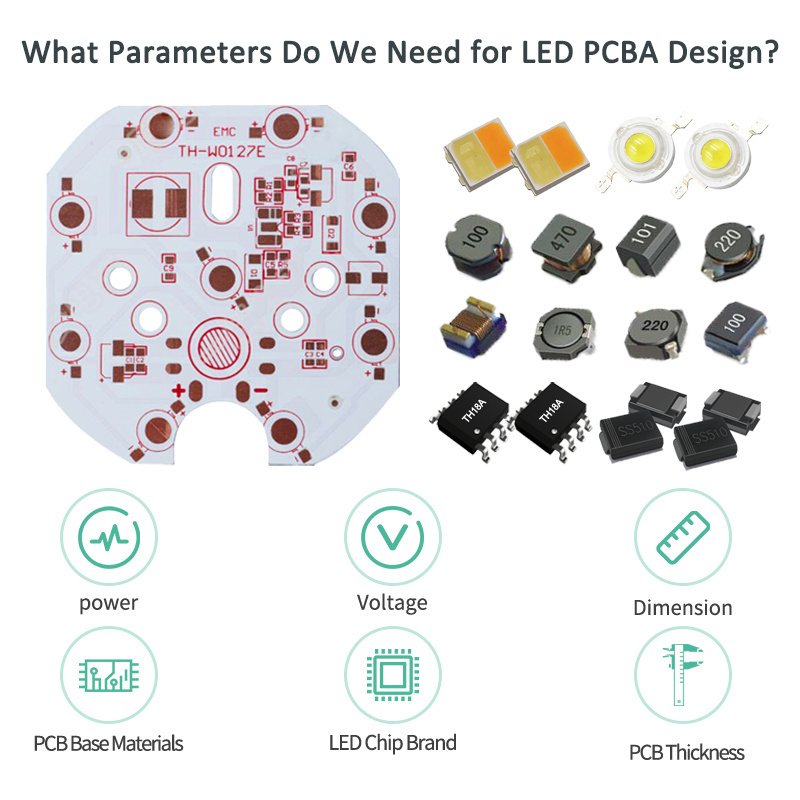 led light pcb board pcb led light printed circuit board assembly 24v dc power supply circuit board custom led pcb