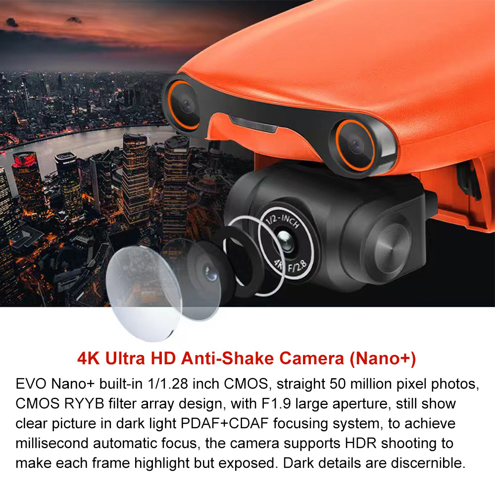 OEM factory Drone EVO Nano+ 2024 Hot Mini Drones with 4K HD Camera WIFI FPV Quadcopter Foldable Control Kit Portable Toy Drone