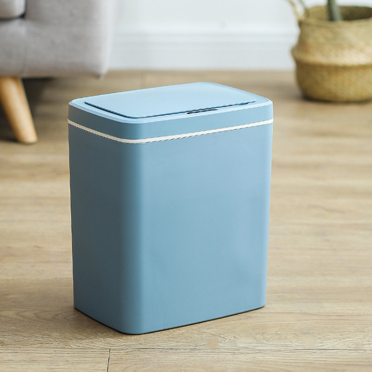 Smart portable electronic household kitchen Induction garbage bin automatic sensor mini indoor plastic Trash can waste bin