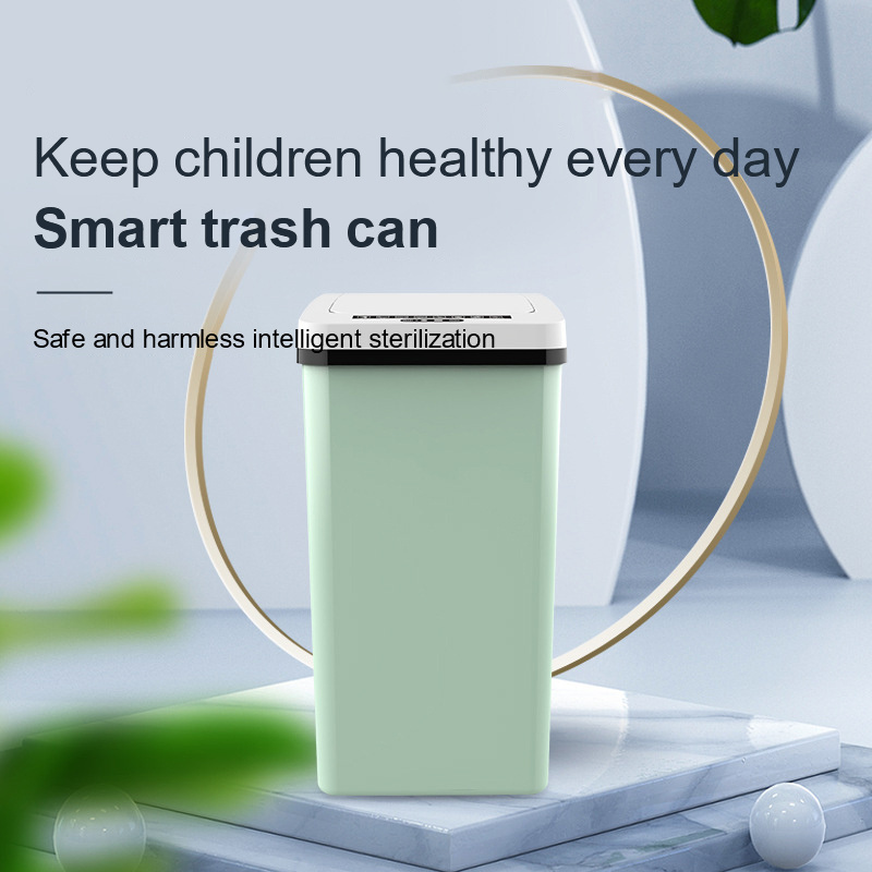 30L high capacity smart touchless sensor bin automatic waste bin trash can auto sensor garbage bin