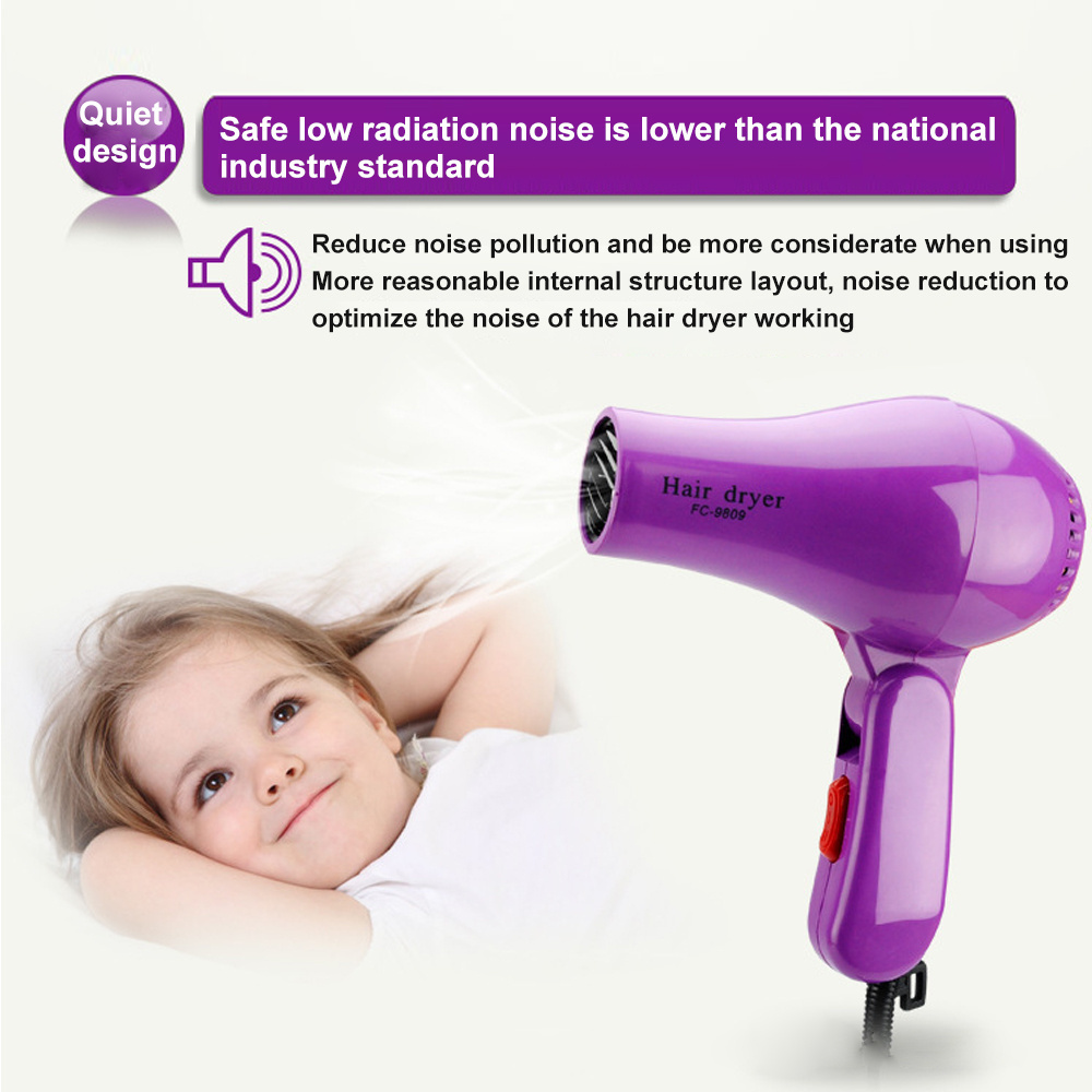 2024 New Foldable Handle Travel Hair Dryer Constant Temperature Hair Care 1000W Blow Dryer Ionic Hair Dryer