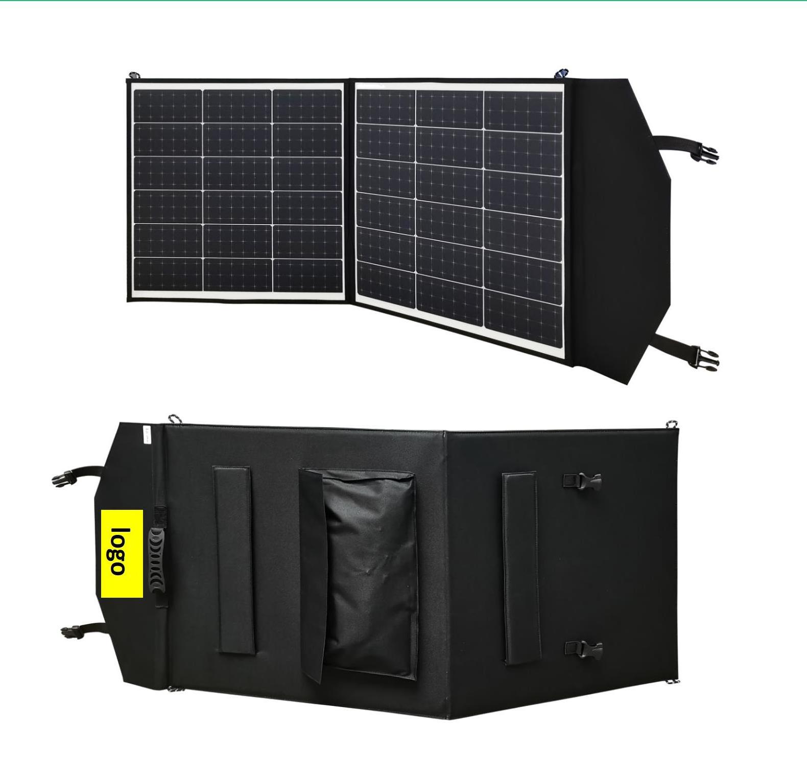 220W Foldable Solar Panel for Solar Generator and USB Devices,Compatible with Jackery Anker Goal Zero Power Station