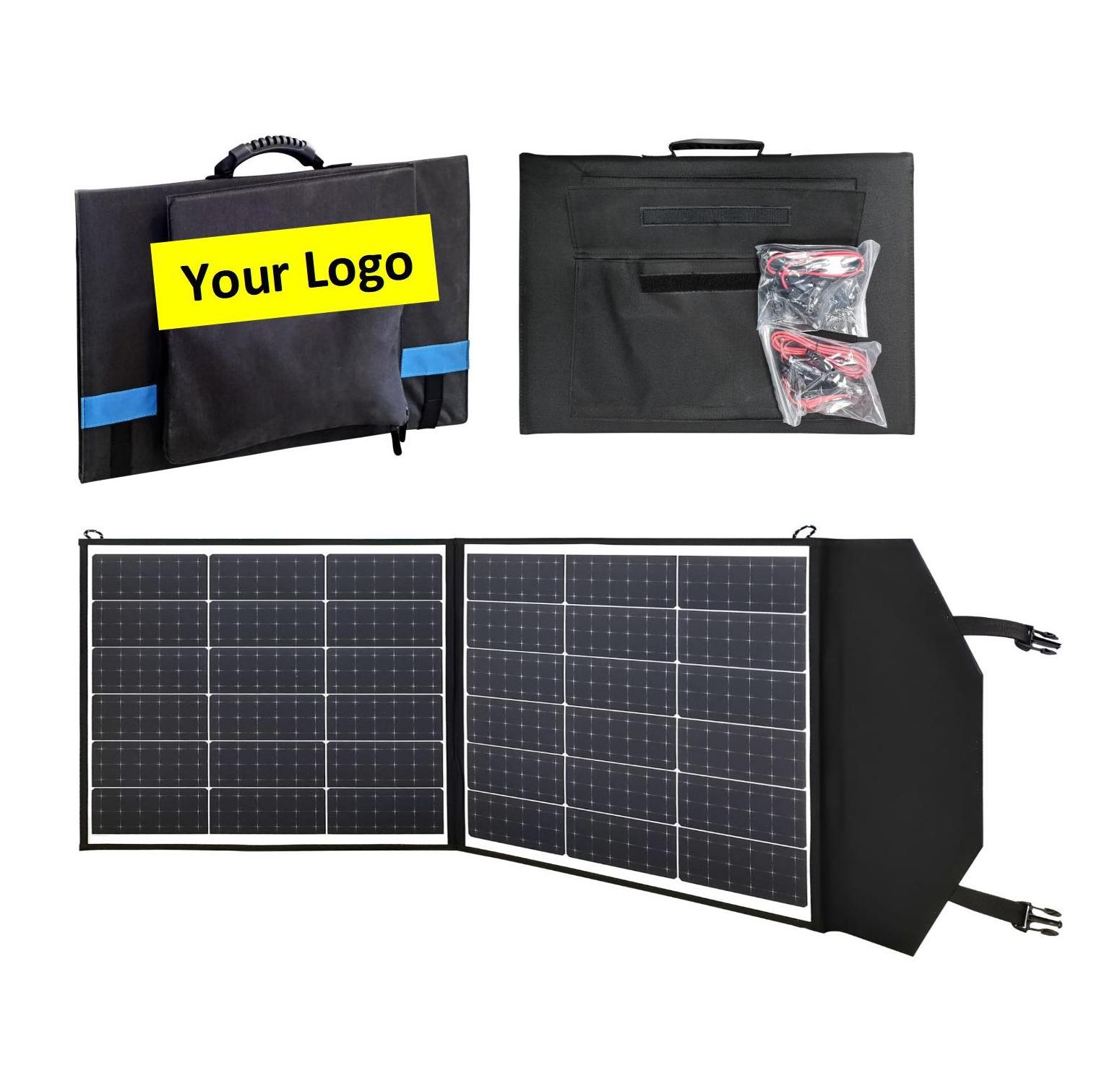 220W Foldable Solar Panel for Solar Generator and USB Devices,Compatible with Jackery Anker Goal Zero Power Station