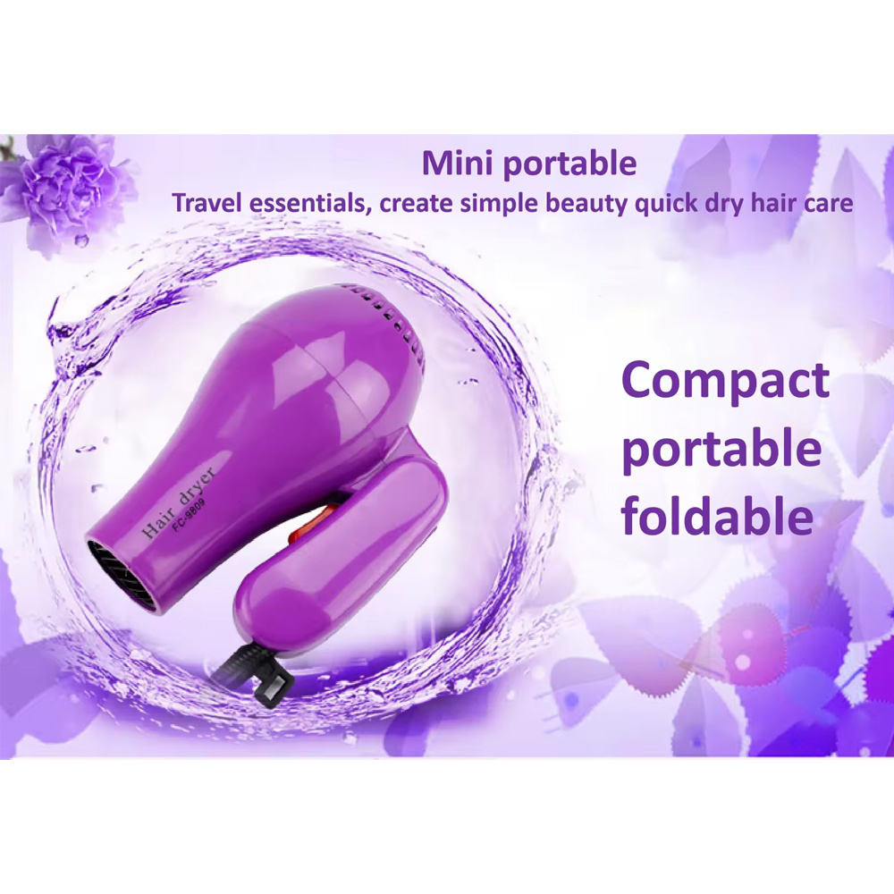 High Quality pet Children baby Adjustmant Mini Portable Foldable Handle hairdryer blow Dryer hair dryer For Travel