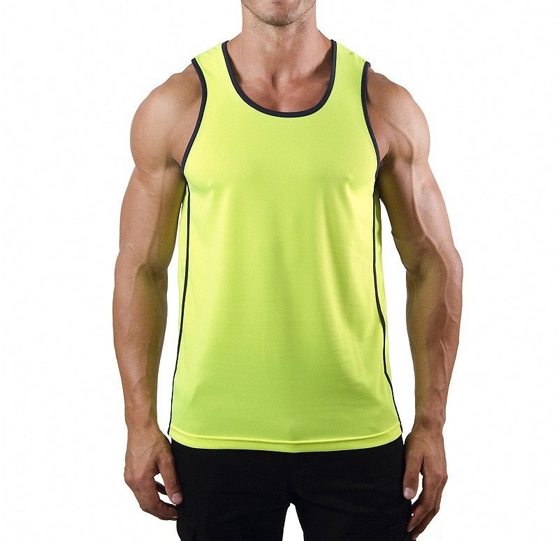 QUICK DRY POLYESTER High Visibility Singlet