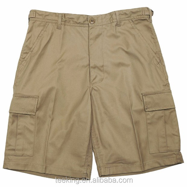 Hot Selling Jeans Cotton Summer Multi Pockets Short Pants Casual Pocket Cargo Shorts For Men