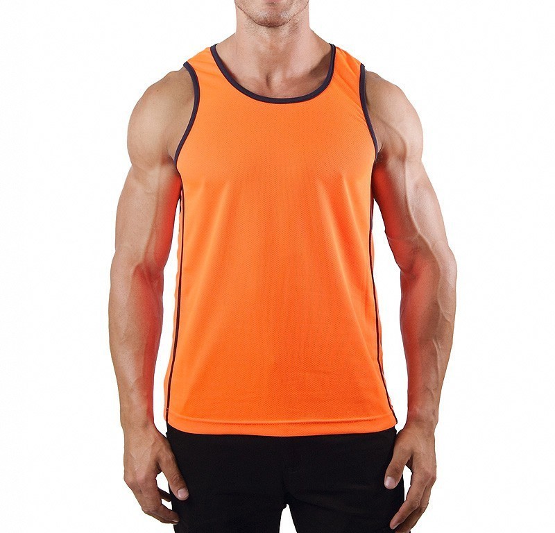 QUICK DRY POLYESTER High Visibility Singlet