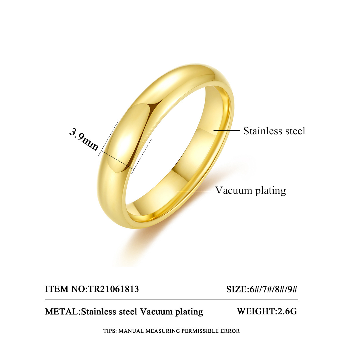 SP-LAM Stainless Steel Metal Promise Couple Gold Plated Jewelry 14K Wedding and Engagement 2021 Ring Set