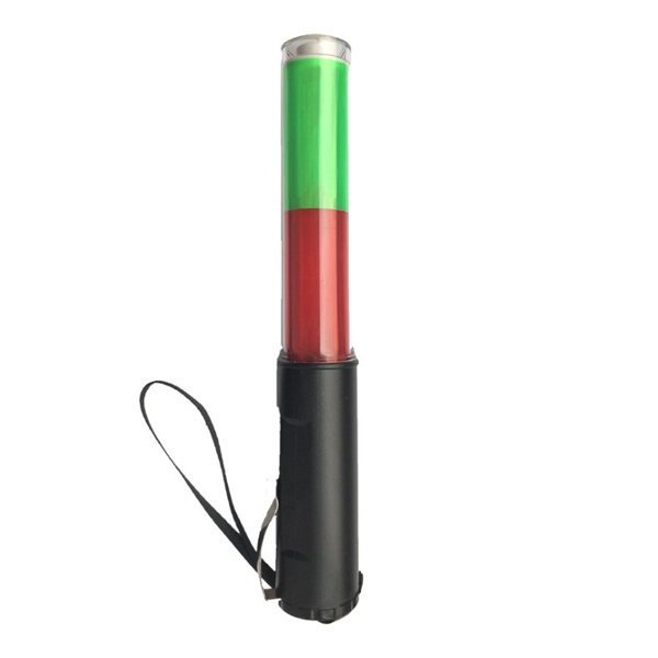 Security Baton 26cm With Red LED ABS Traffic Flashing Baton Magnetic Traffic Wand