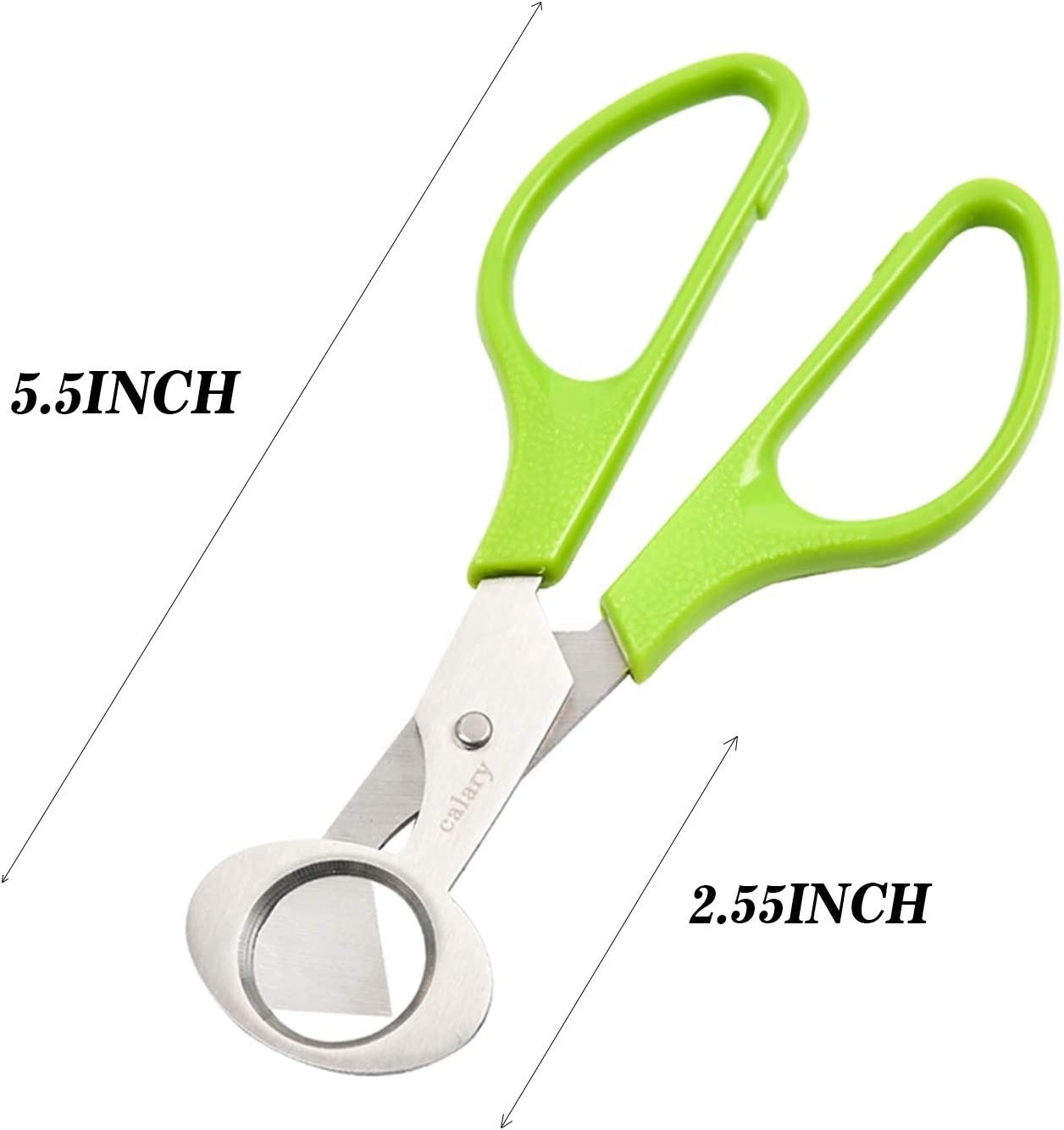 Yangjiang Factory Wholesale Quail Egg Scissors Stainless Steel Bird Cutter Egg Opener Kitchen Scissors