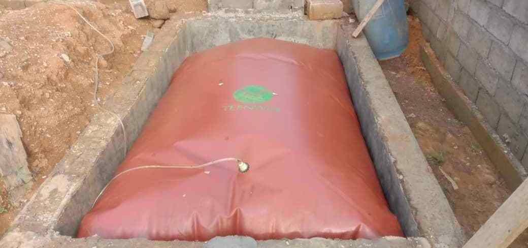 Foldable PVC  Biogas Biogaz  Digester Bag Tank Balloon For Hoggery Pig Waste