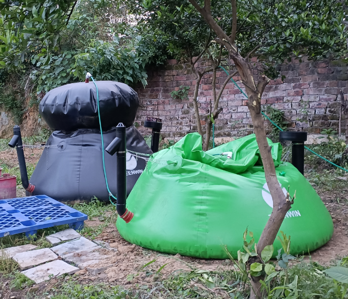 Teenwin Biodigester Balloon Home Biogas Plant