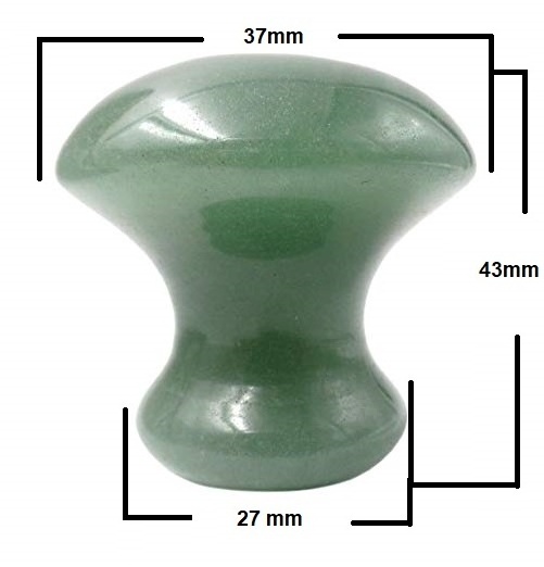 2019 New Arrival-Green Mushroom Shaped Jade  Massage