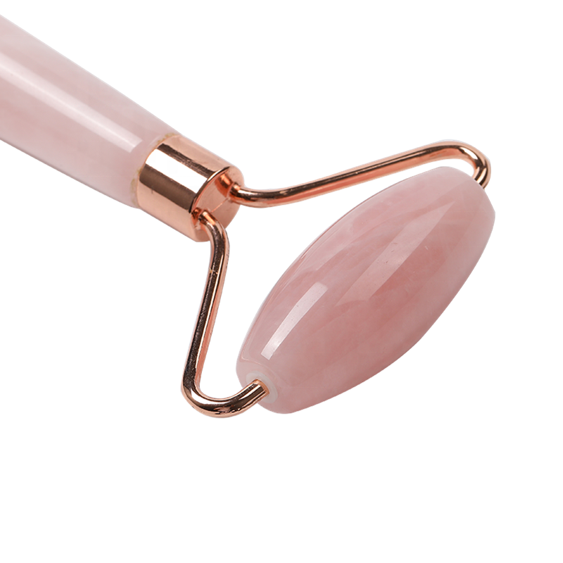 Face Roller Jade Jade Roller Face Massager Roller Gua Sha Facial Massage Natural Pink Massager Face Slimming Gift