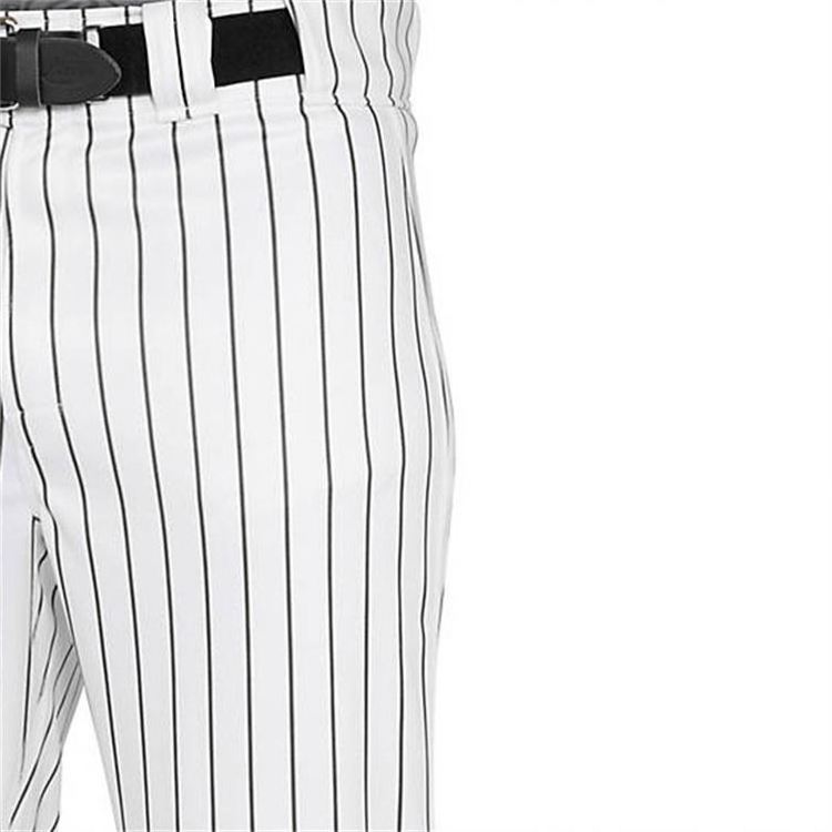 Sports Wear Colorful Printed Custom Athletic Open Bottom Pinstripe Baseball Pants