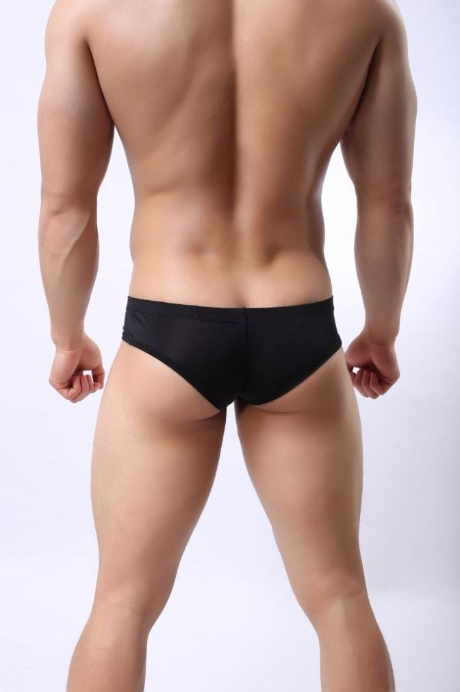 RG China OEM breathable men T Panties sexy brief cotton brief gay bottom underwear