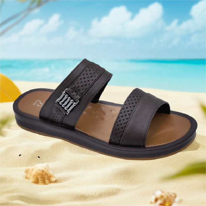 Traditional Mules Muslim Shoes Custom Logo Top Quality In China Arabic Men Slippers Beach Comfortable Sandals