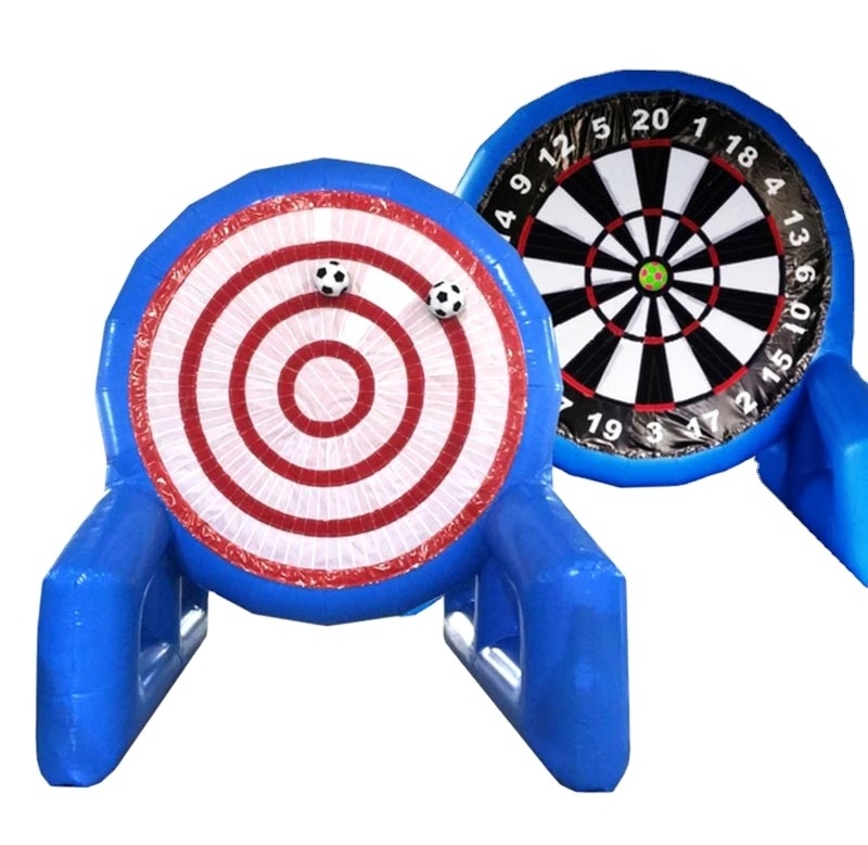 Air-Tight Inflatable Football Soccer Dart Board Game For Outdoor Sports