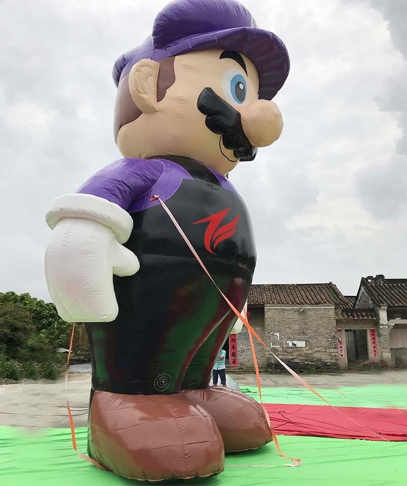 custom outdoor display giant inflatable super mario for event decoration