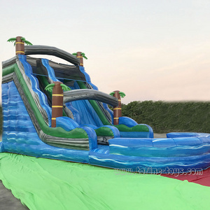 20ft tall Tropical water slide giant inflatable water slide for aults