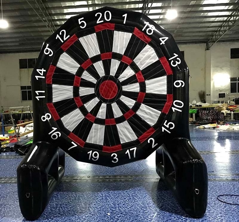 Air-Tight Inflatable Football Soccer Dart Board Game For Outdoor Sports