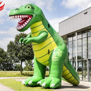 Giant inflatable dinosaur for advertising outdoor event show