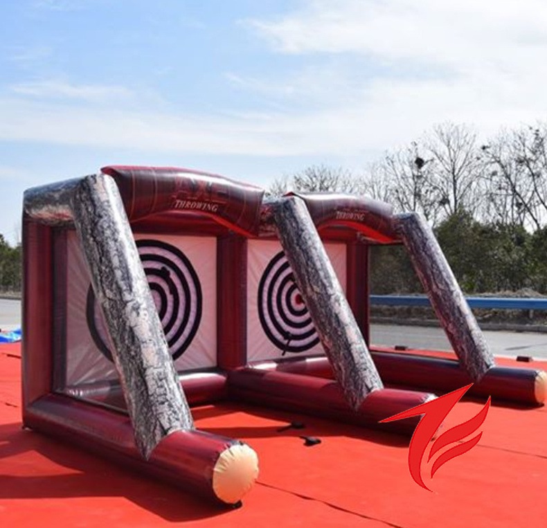 Fun Inflatable 2021 new outdoor carnival inflatable X throwing game for kids and adults