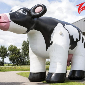 giant inflatable milk cow for advertising