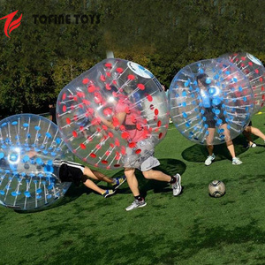 fun body inflatable pvc bubble ball suit for kids and adult