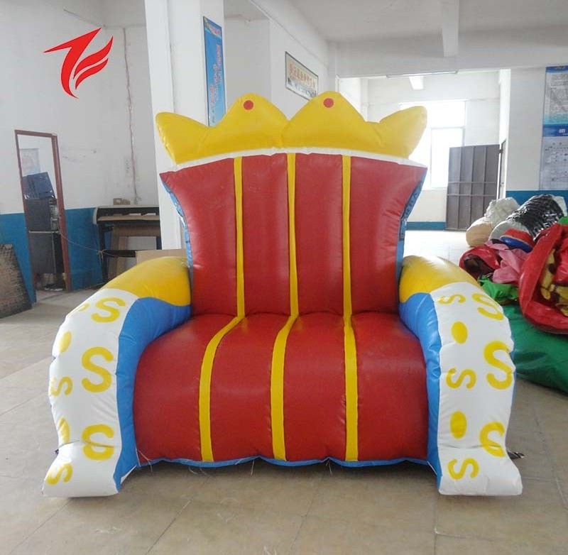 Cheap King Throne Inflatable Party Chair