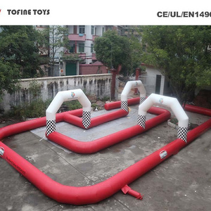 2023 inflatable barriers go kart track For sale