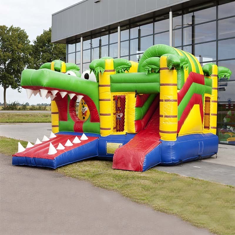 big crocodile inflatable bounce house jumping bouncy castle