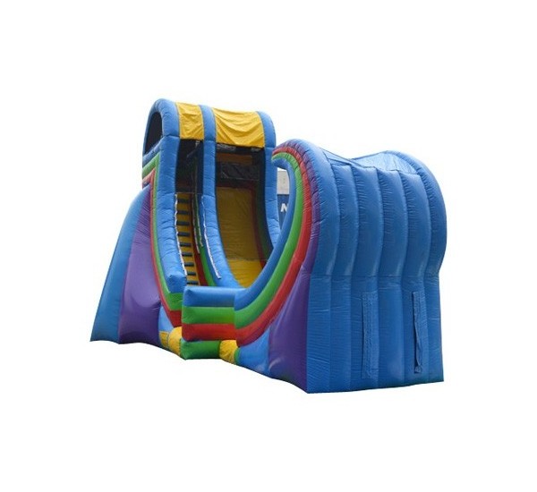 Step 2 half pipe inflatable rampage water slide