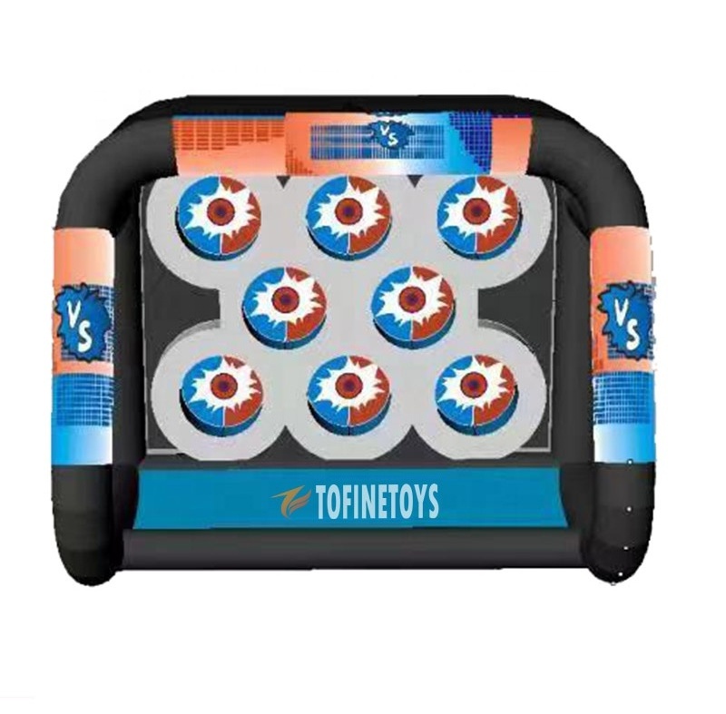 Strike Interactive Shooting Games Inflatable Combi Sport Arena With IPS System