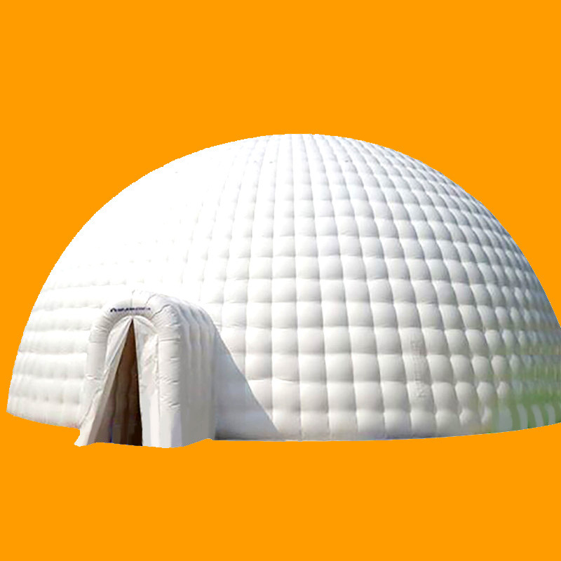 White inflatable igloo tent inflatable sport dome party tent for rental