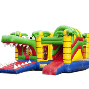 big crocodile inflatable bounce house jumping bouncy castle