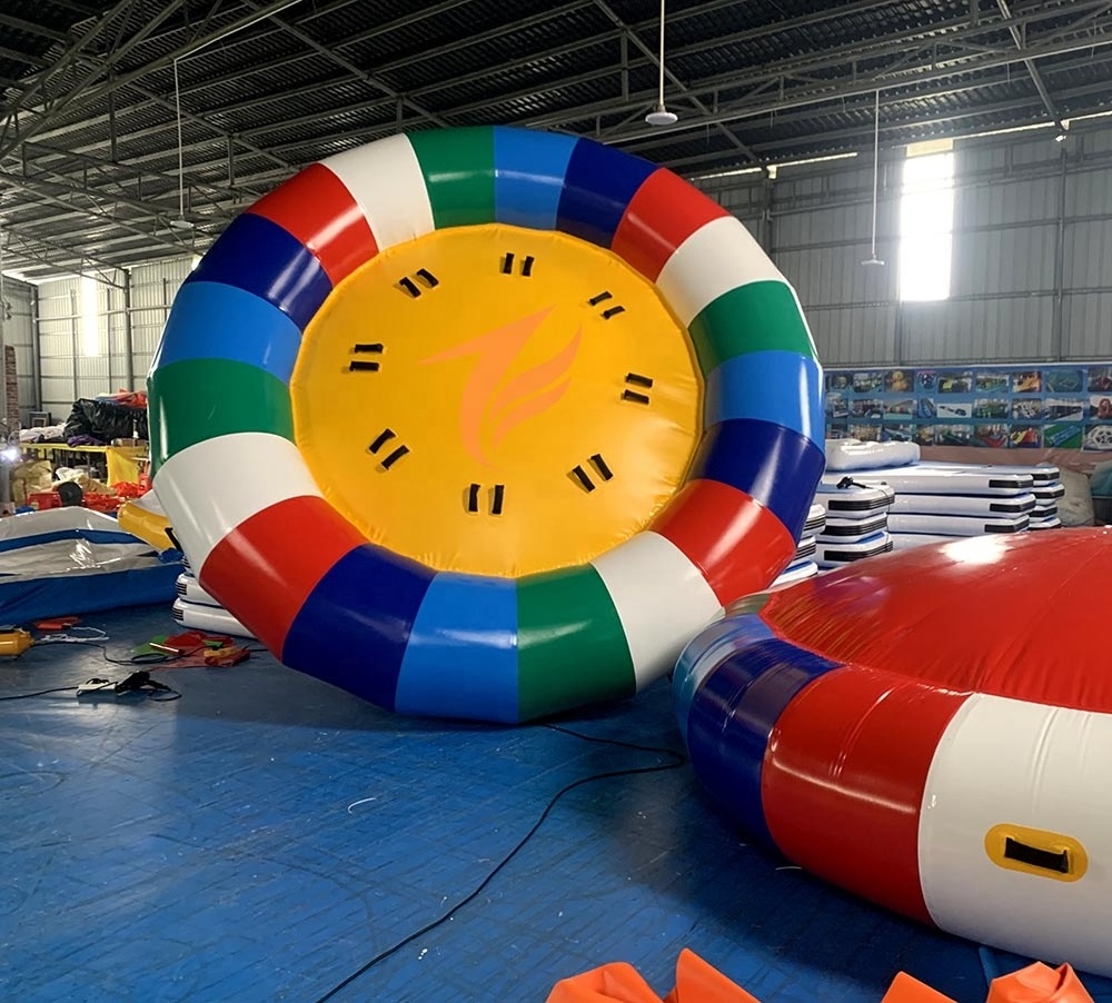 Giant Water Towable Ski Tube Saturn Rocker  Inflatable Water Disco Boat