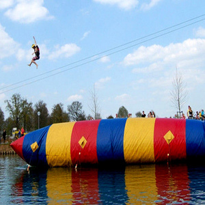 Inflatable water trampoline blobs jumping balloon