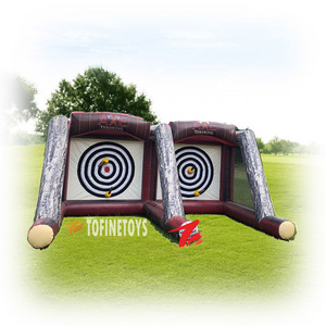 Fun Inflatable 2021 new outdoor carnival inflatable X throwing game for kids and adults