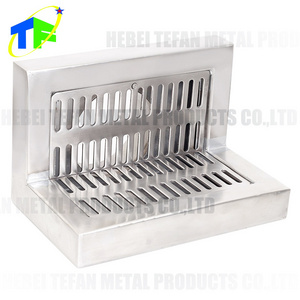 Custom OEM Stainless Steel L Shape Terrace Balcony Roof Drainage Scupper Drain