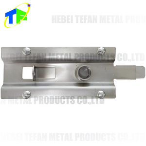 Custom OME Stainless Steel Stamped Self Storage Unit Roller Shutter Door Cylinder Lock Latch