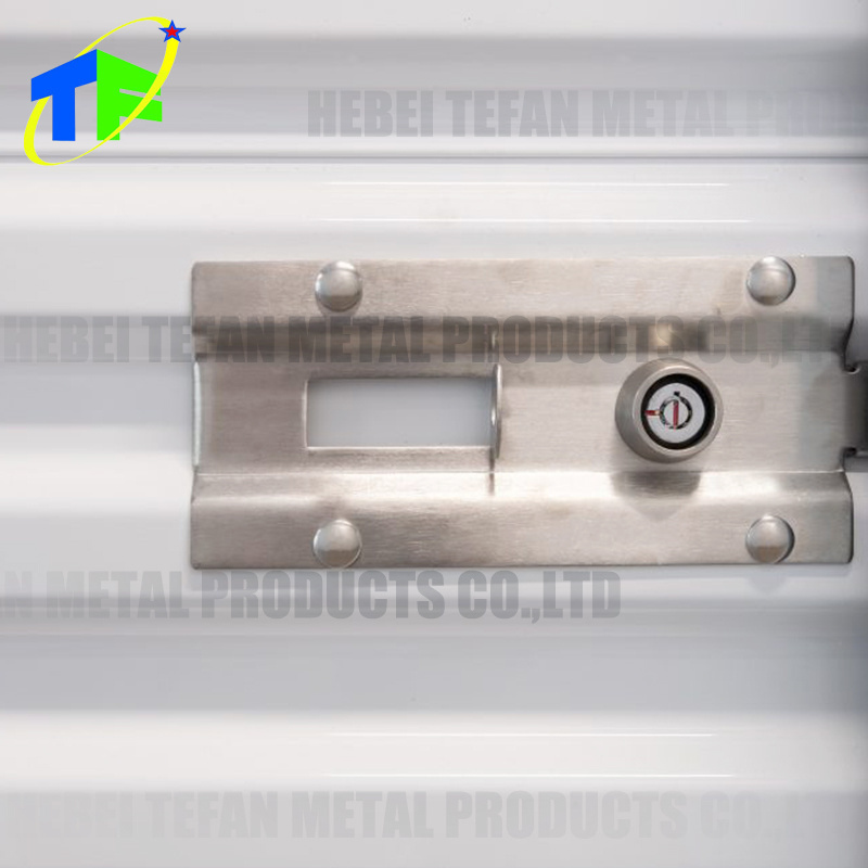 Custom OME Stainless Steel Stamped Self Storage Unit Roller Shutter Door Cylinder Lock Latch